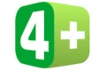 Plus 4 Logo